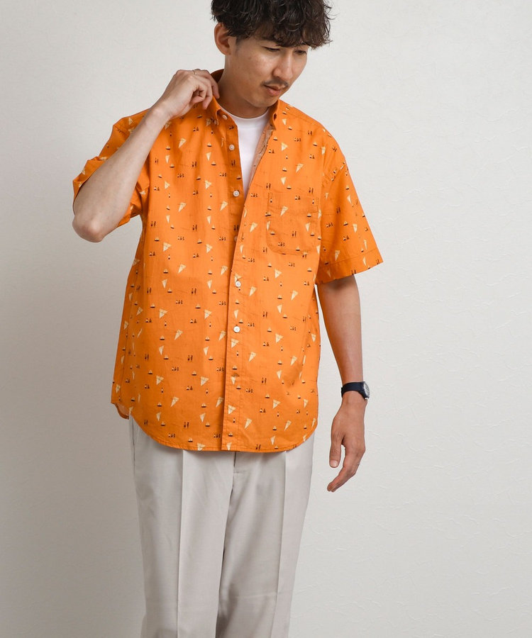 総柄BDシャツ 26SS