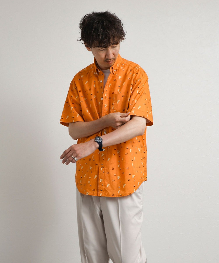 総柄BDシャツ 26SS