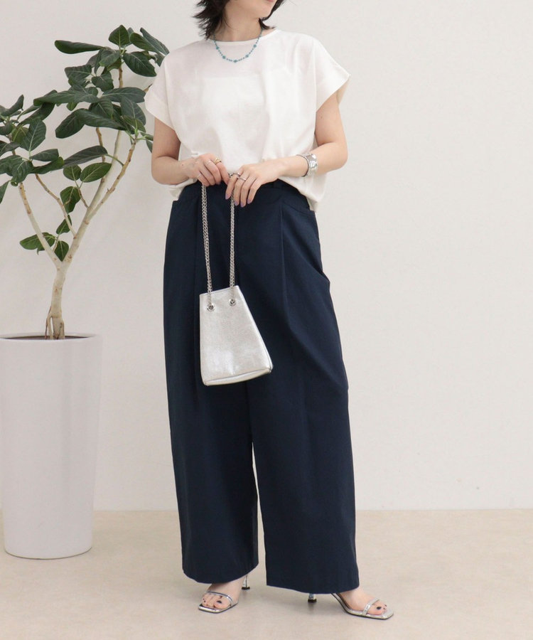 シルケットタックデザインTシャツ