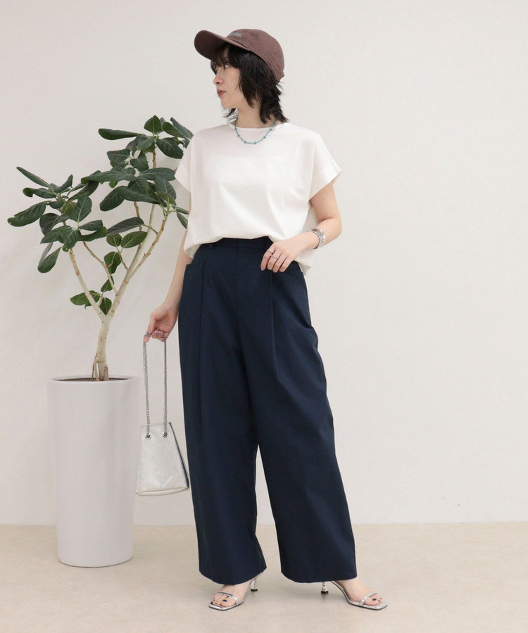シルケットタックデザインTシャツ