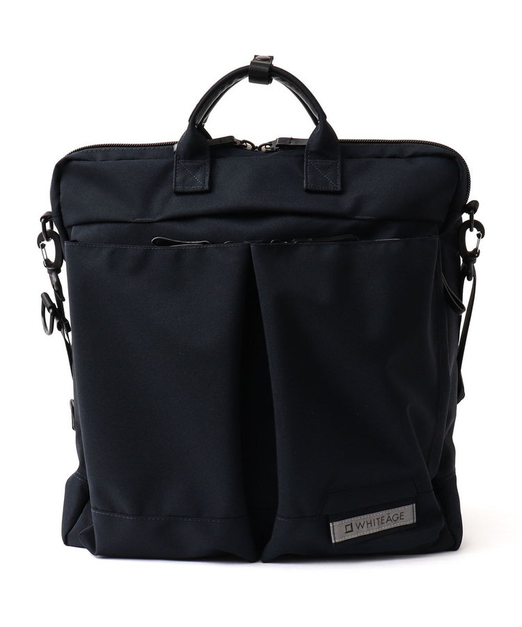 【WHITEAGE/ホワイタージュ】MOD.NAVY Helmet Bag L