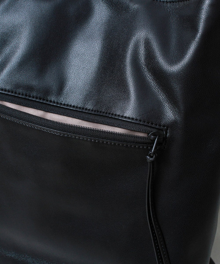 【Un coeur/アンクール】DRAPE 2WAY TOTE ドレープトートバッグ