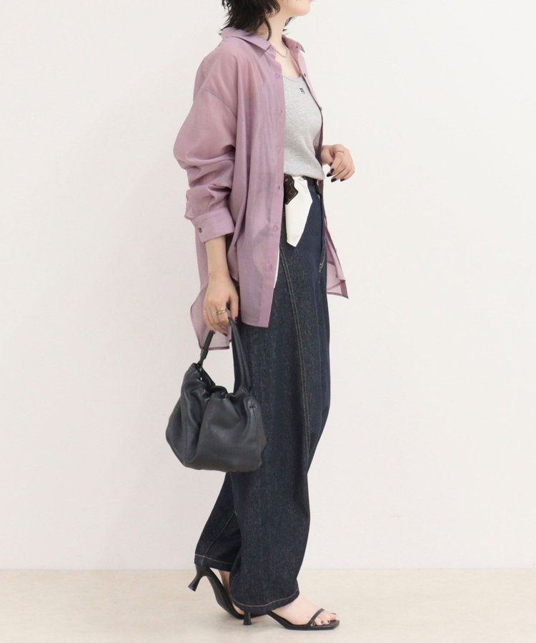 ［WEB限定 SPECIAL SALE！］シアーシャツ