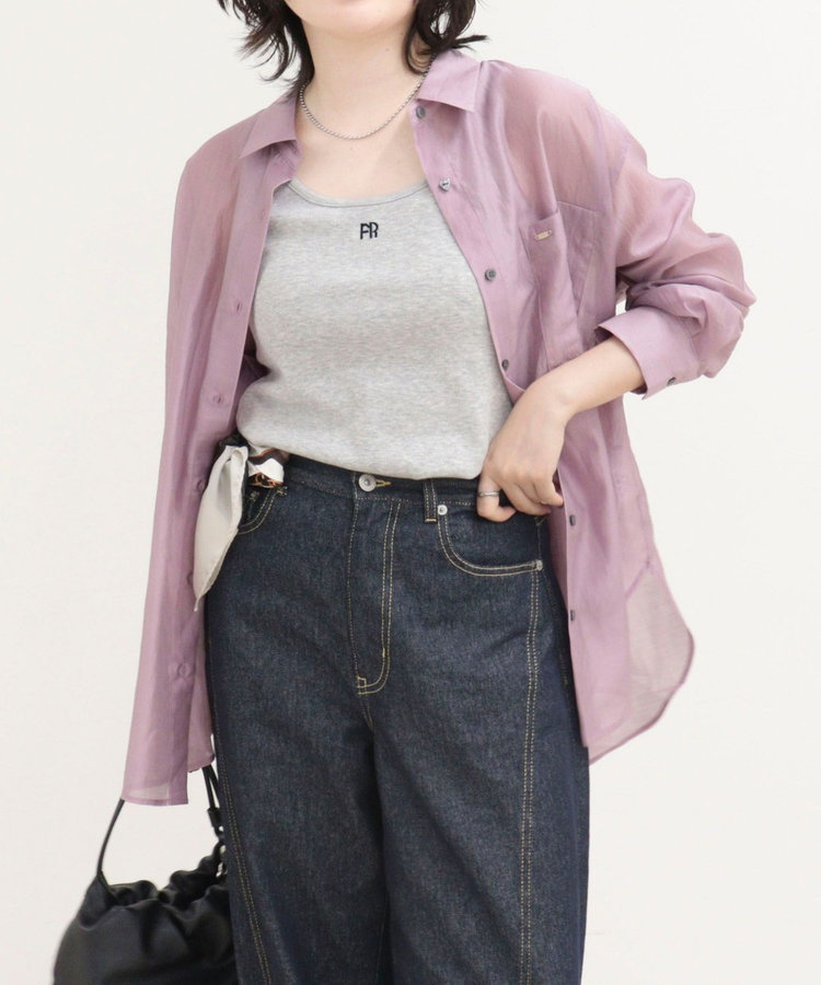 ［WEB限定 SPECIAL SALE！］シアーシャツ