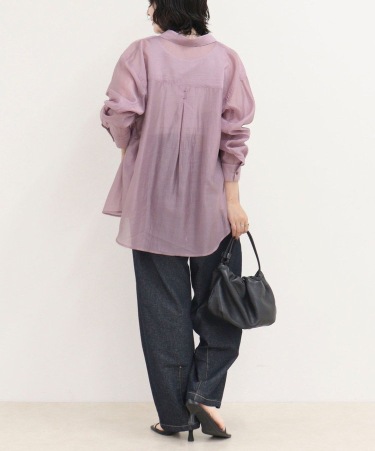 ［WEB限定 SPECIAL SALE！］シアーシャツ