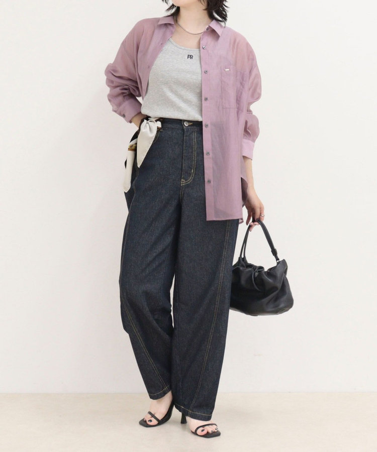 ［WEB限定 SPECIAL SALE！］シアーシャツ