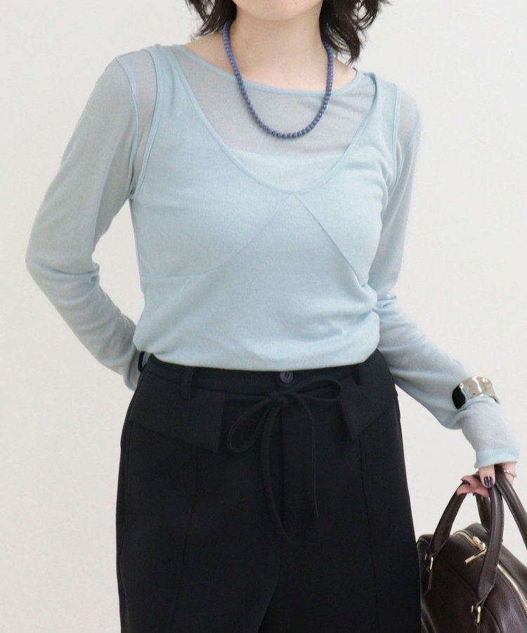 レイヤードタンクセットロンTシャツ