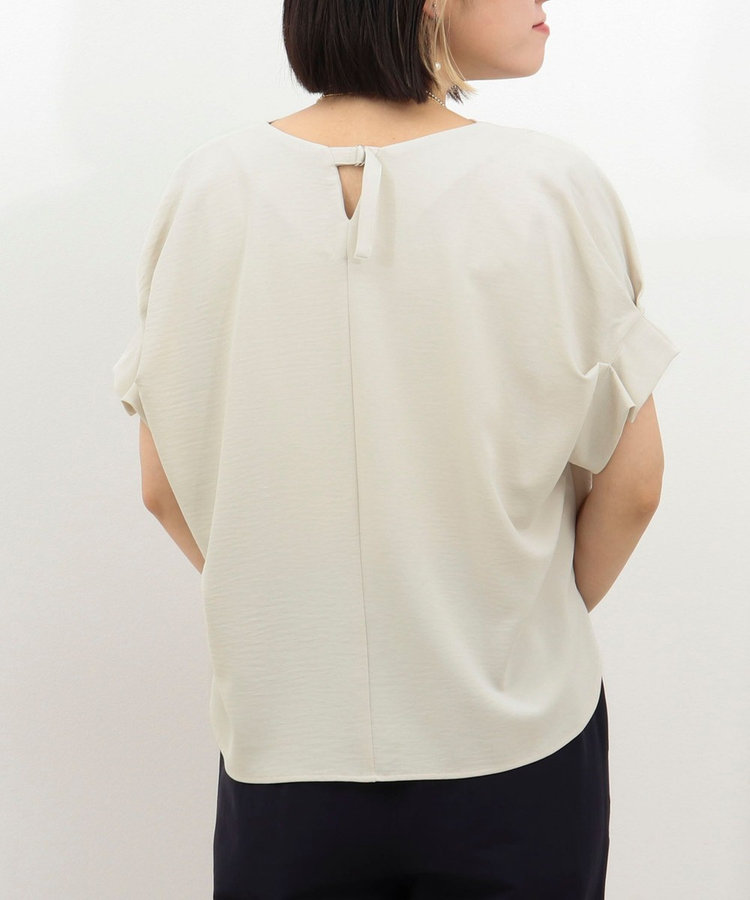 《UVカット接触冷感》ハイストレッチブラウス