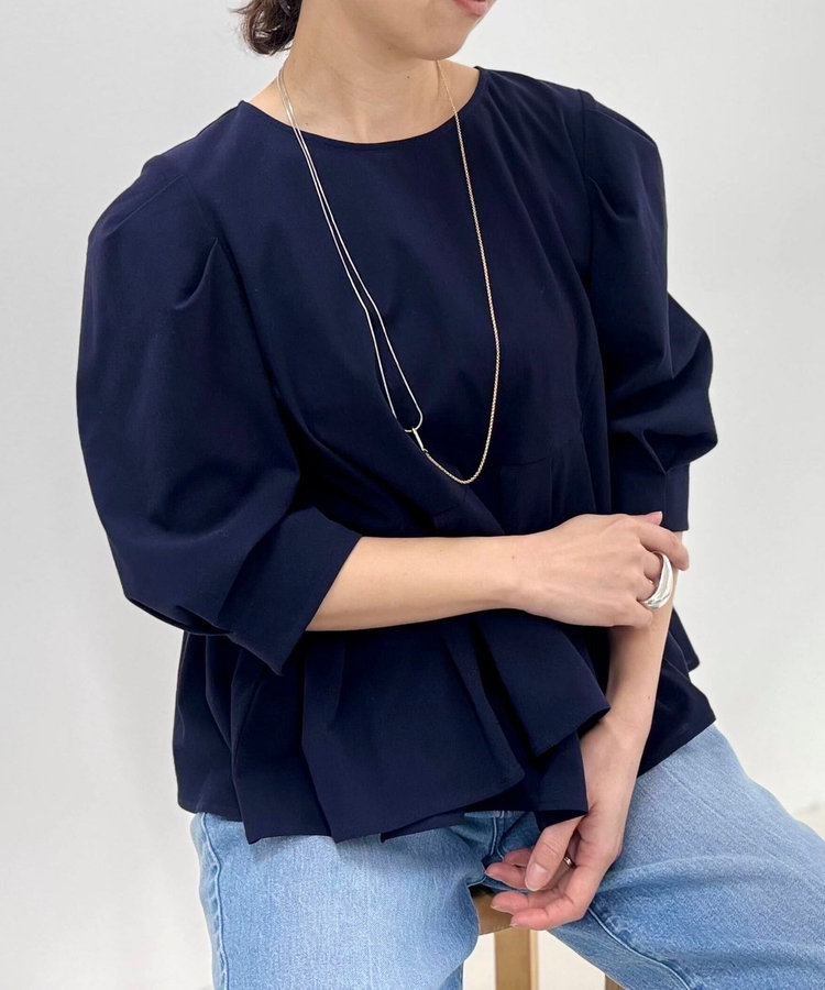 ［WEB限定 SPECIAL SALE！］【grâce grace/グラスグラス】アシメMIXネックレス