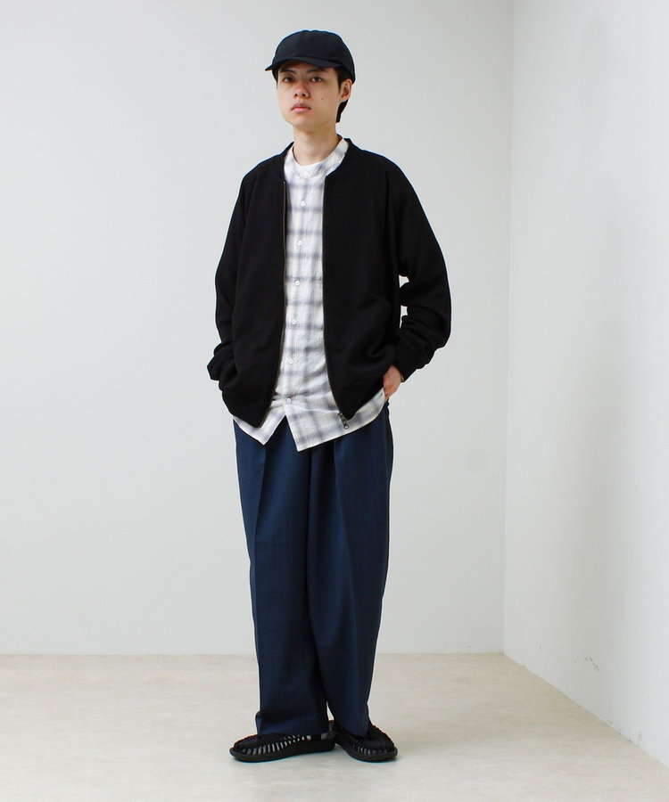 【セットアップ着用可能】ドライポリワイドパンツ