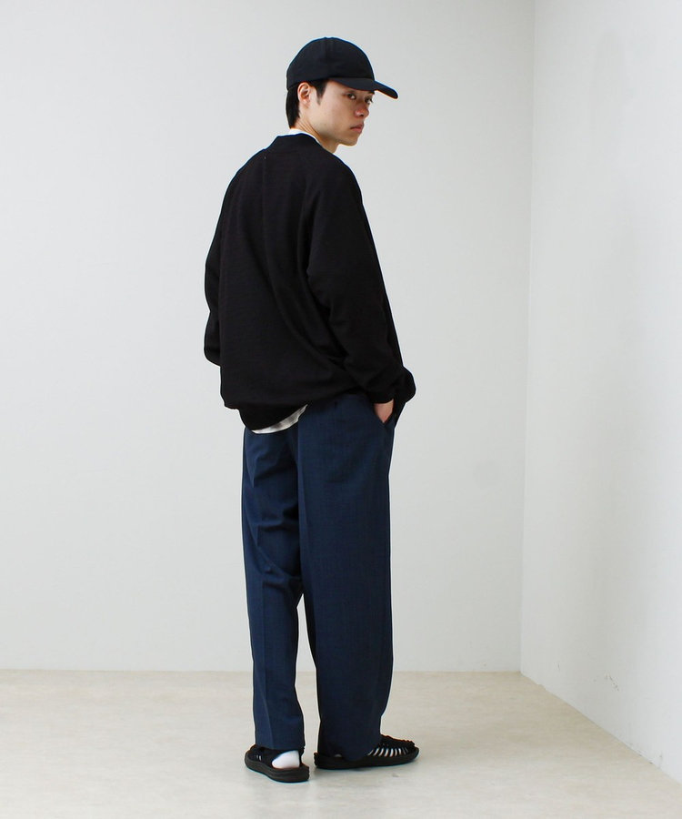 【セットアップ着用可能】ドライポリワイドパンツ