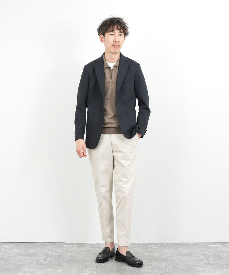 ［WEB限定 TIME SALE！］強撚シルクコットン 成型スキッパーニットポロ 26SS / ウォッシャブル