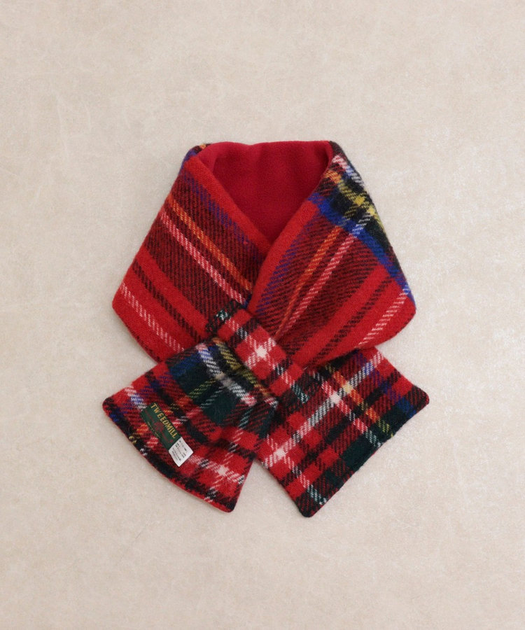 【TWEEDMILL/ツイードミル】別注カラーウール×フリースリバーマフラー