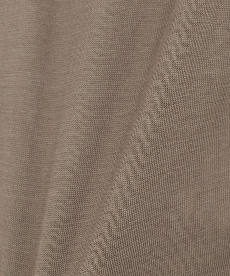［WEB限定 TIME SALE！］強撚シルクコットン 成型スキッパーニットポロ 26SS / ウォッシャブル