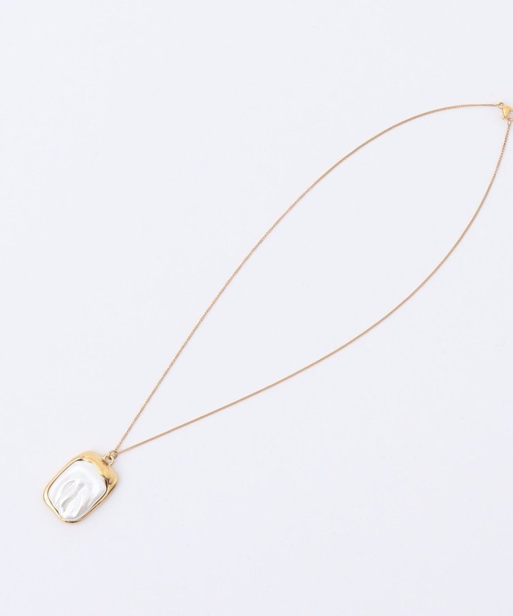 【MERAKI/ メラキ】Square Pearl NLスクエアパールネックレス