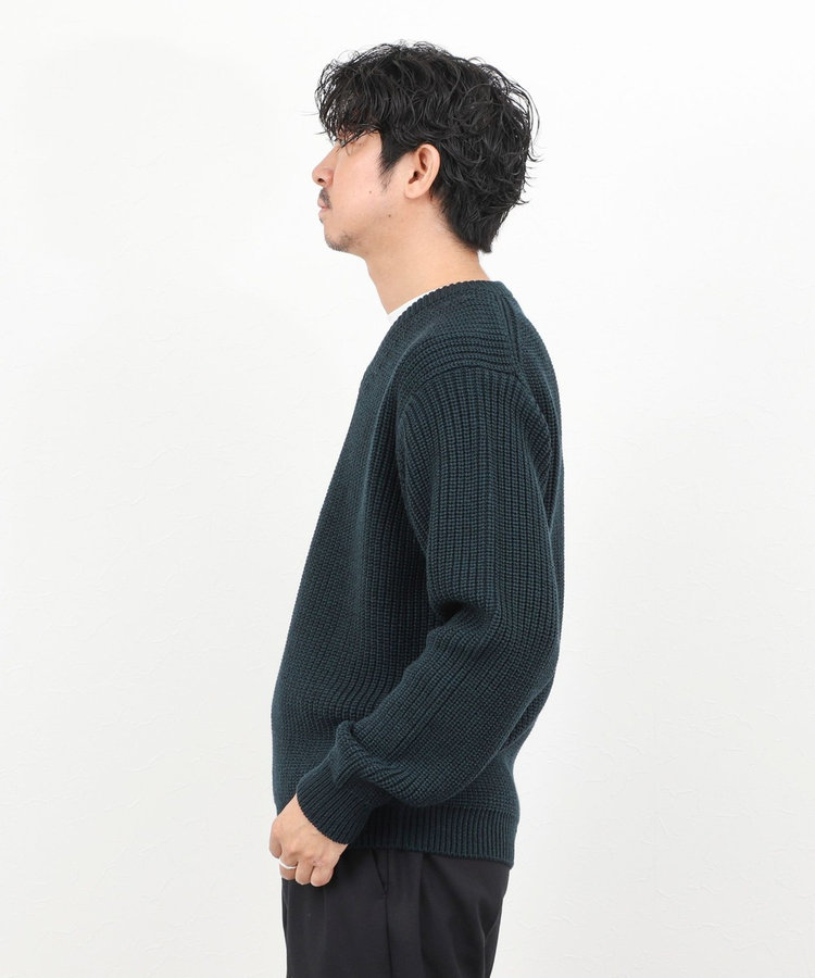 バトナー　エイジングウール　ニット　カーディガン　セーター　vネック　メンズ バトナー エイジングウール ニット カーディガン セーター vネック