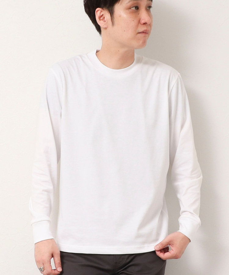 《ビジカジ対応》シルケット天竺 JACKET-Tシャツ 長袖