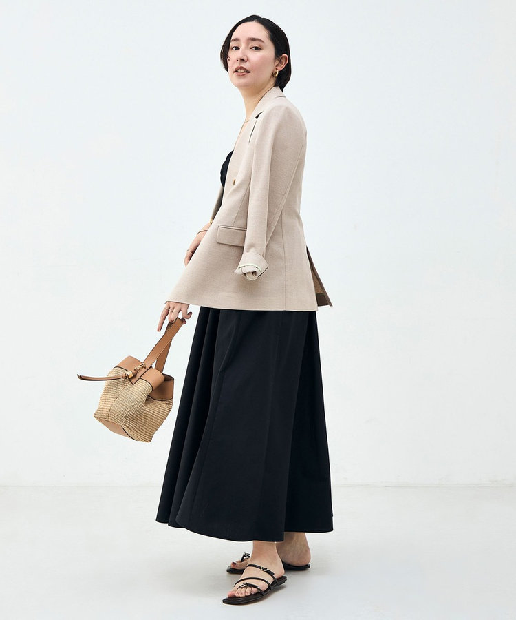 ウォッシャブル2WAYギャザーキャミワンピース
