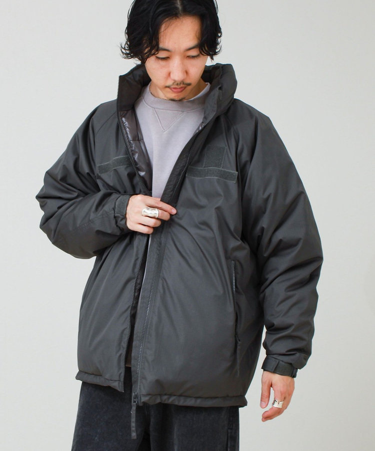 【WEB限定】【TAION/タイオン】別注 LEVEL7 ミリタリーダウンジャケット