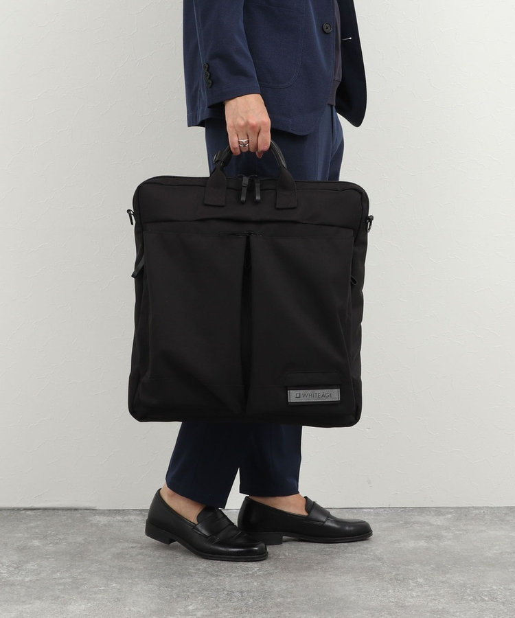 【WHITEAGE/ホワイタージュ】MOD.NAVY Helmet Bag L