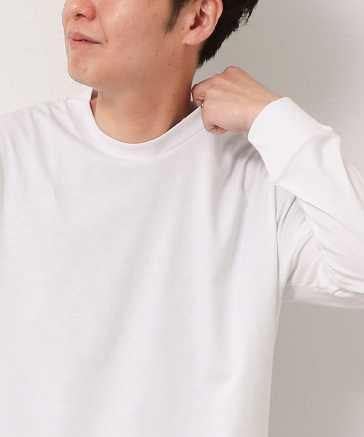 《ビジカジ対応》シルケット天竺 JACKET-Tシャツ 長袖