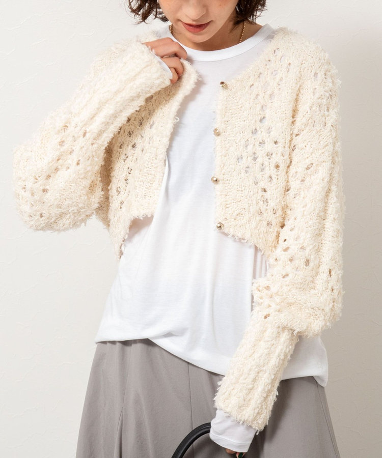 LOST CONTROL & Co. ダイヤモンドカーディガン サイズ2 LOST CONTROL & Co. ダイヤモンドカーディガン サイズ2 CAYL ケイル