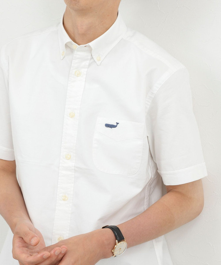 クジラBD S/S サッカー/オックス 半袖シャツ 26SS