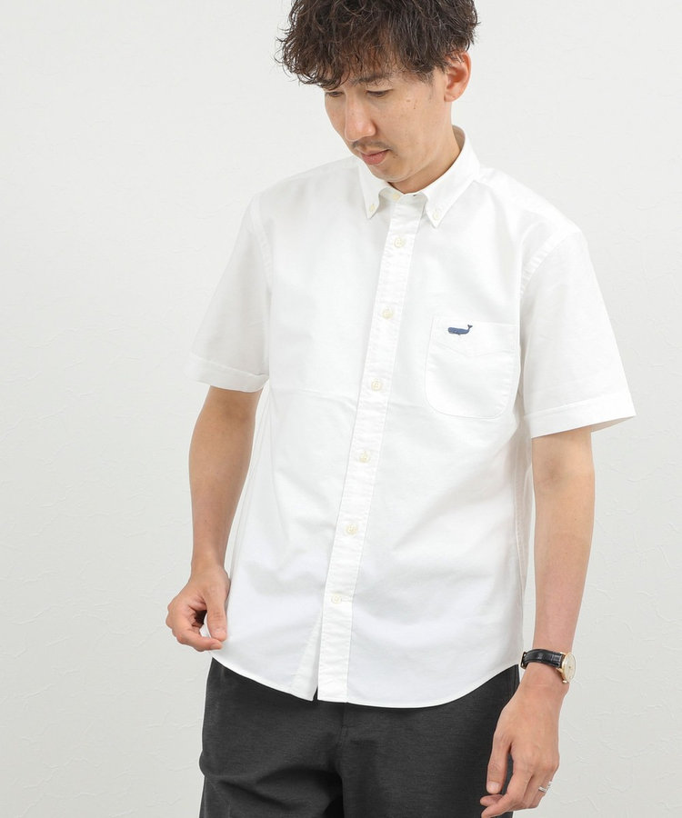 クジラBD S/S サッカー/オックス 半袖シャツ 26SS