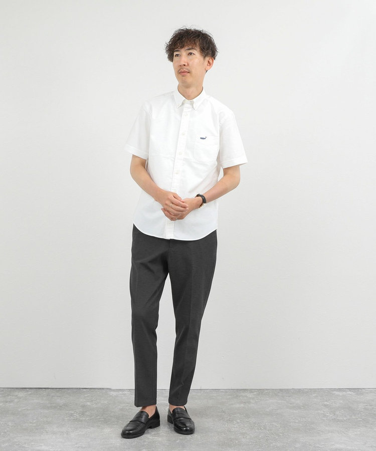 クジラBD S/S サッカー/オックス 半袖シャツ 26SS