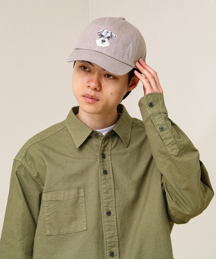 【カラー追加して再登場】WASHED DOG embroidery CAP