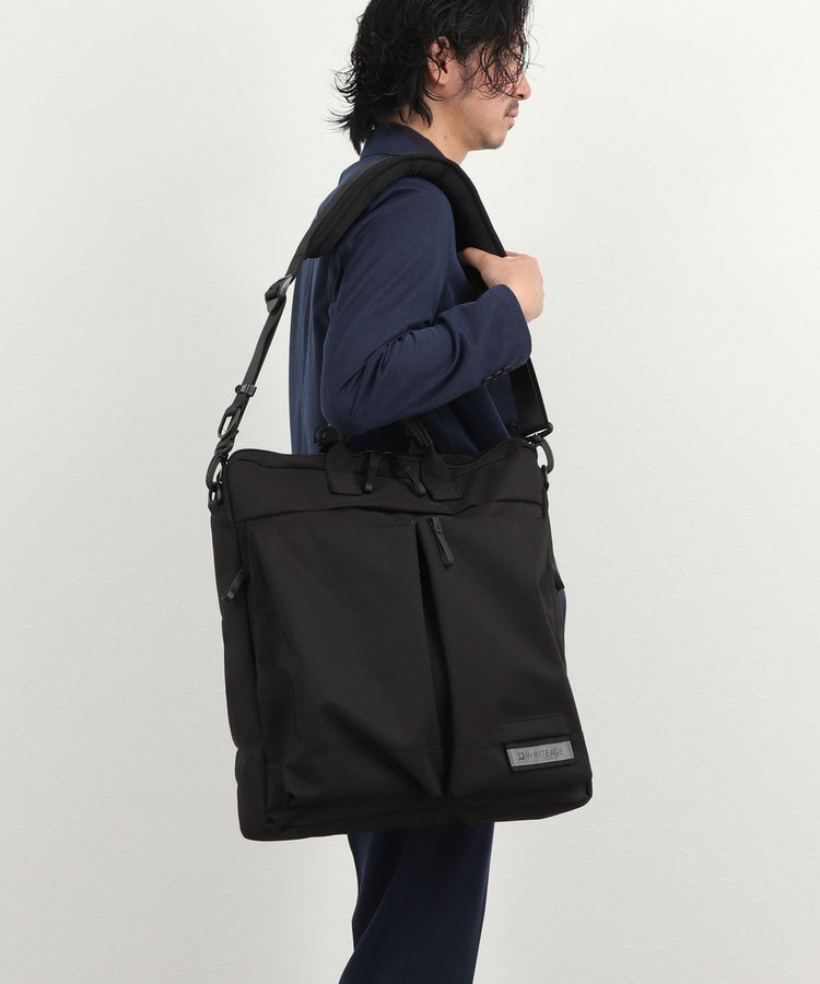 【WHITEAGE/ホワイタージュ】MOD.NAVY Helmet Bag L