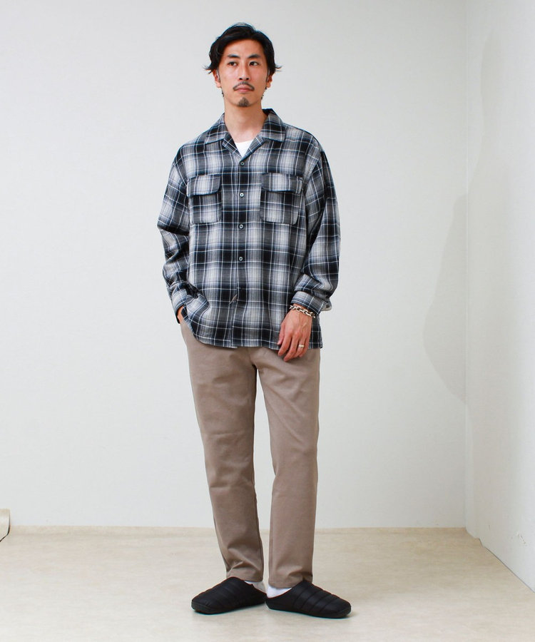 ［FREDY＆GLOSTER限定 TIME SALE！］【同素材トップスあり】杢ダンボール イージーパンツ