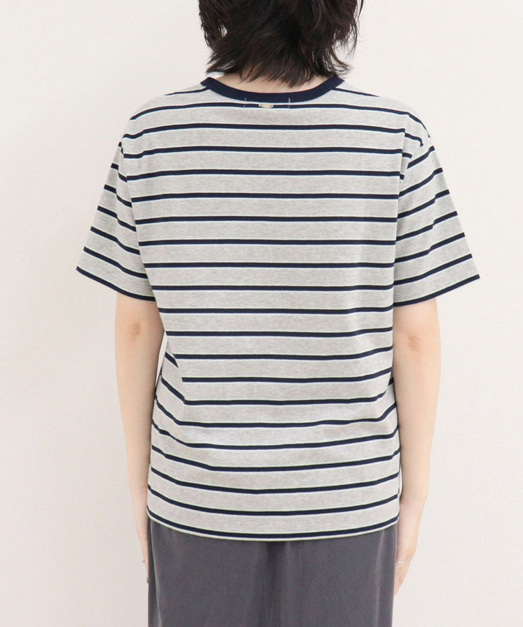 【汗ジミ軽減】ボーダーTシャツ