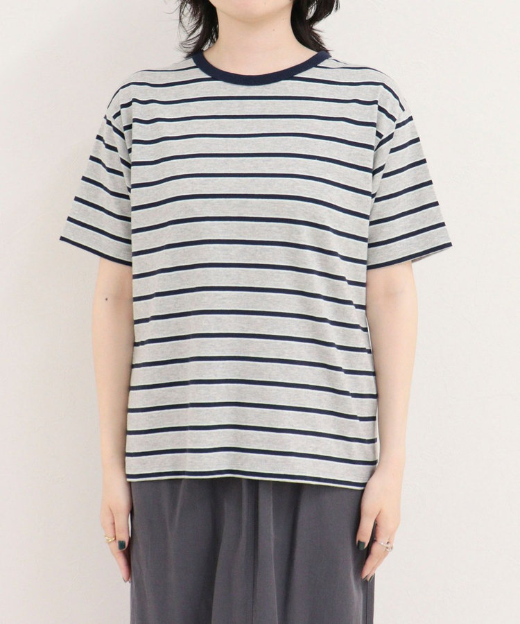 【汗ジミ軽減】ボーダーTシャツ