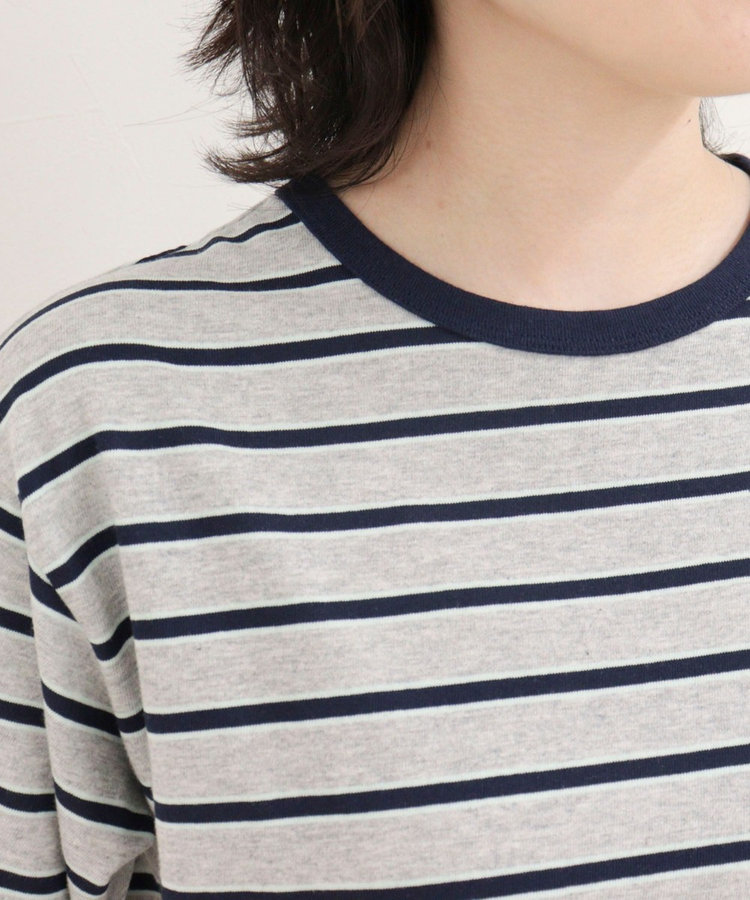 【汗ジミ軽減】ボーダーTシャツ