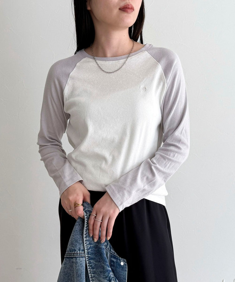 シアーラグランロンＴシャツ