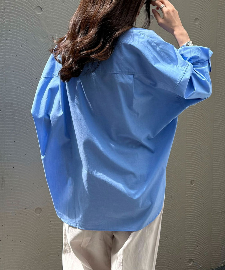 汗染み軽減加工COTTONオーバーシャツ