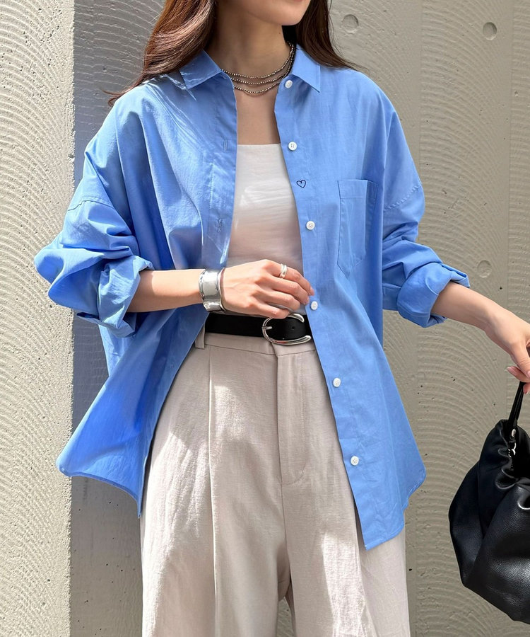 汗染み軽減加工COTTONオーバーシャツ