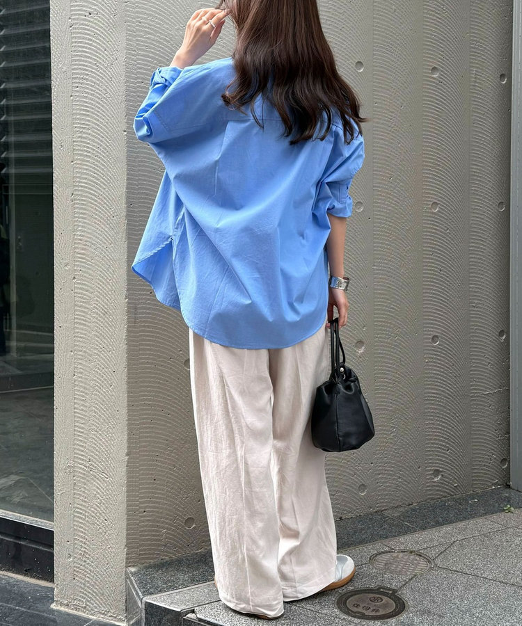汗染み軽減加工COTTONオーバーシャツ