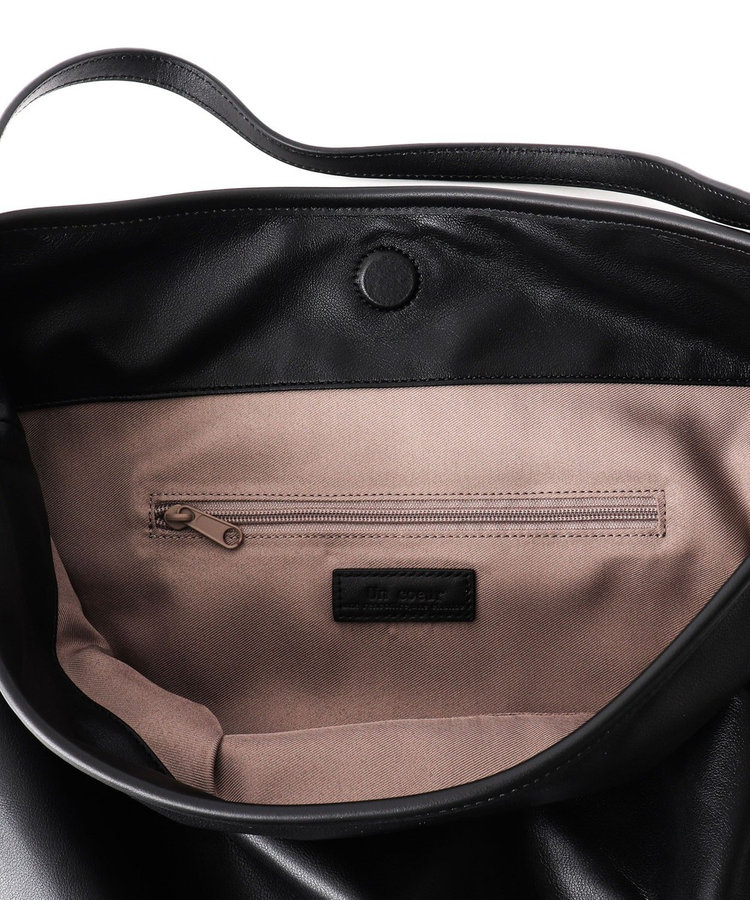 【Un coeur/アンクール】K906015 DRAPE ONE SHOULDER