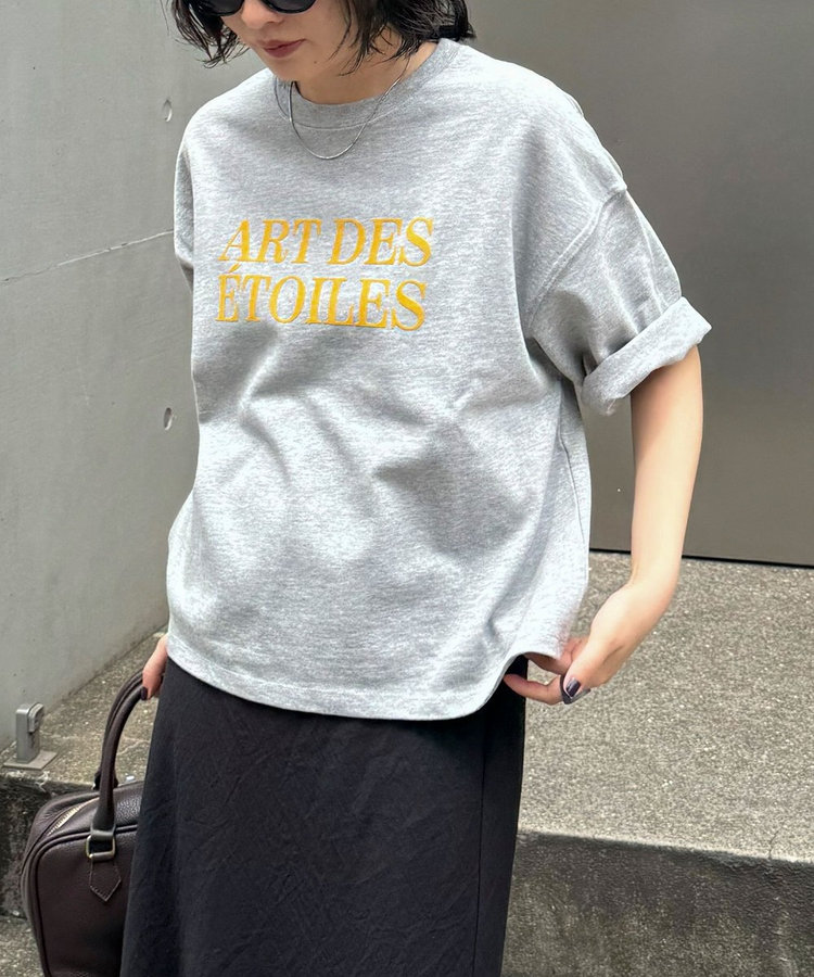 WEB限定 SPECIAL SALE！］フロッキーロゴ5分袖Tシャツ（6-0021-6-23