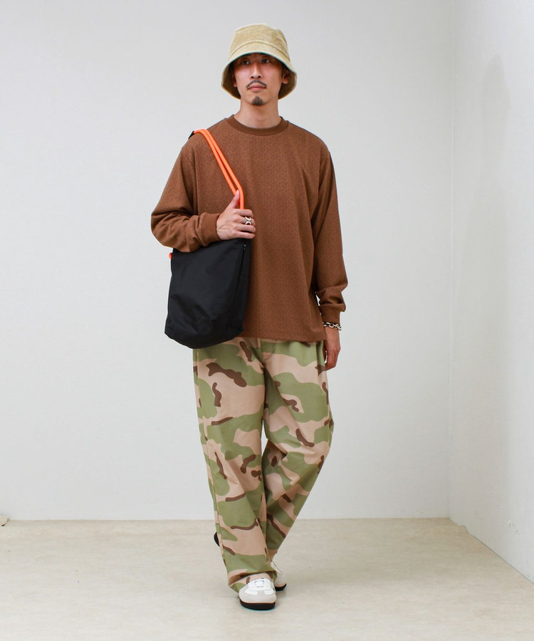 【人気シリーズ/UNISEX/5色展開】GOODNESS イージーパンツ 無地/迷彩