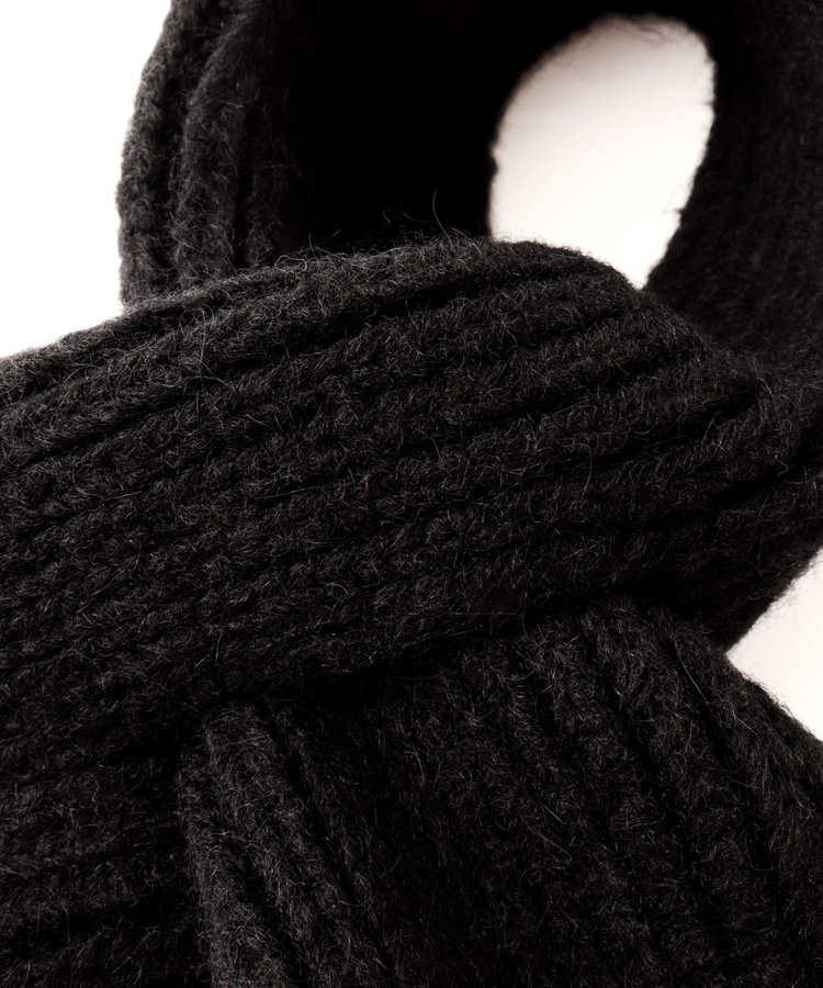 【BATONER/バトナー】FLUFFY HOLE MUFFLER 17 BN-25FI-011