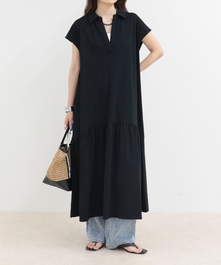 ［WEB限定 SPECIAL SALE！］ドライタッチ天竺ワンピース