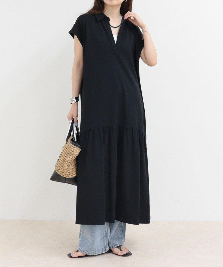 ［WEB限定 SPECIAL SALE！］ドライタッチ天竺ワンピース