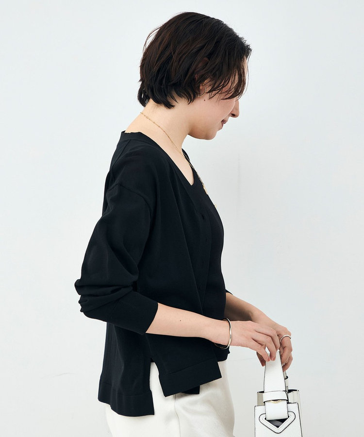 《手洗い可能》アシメントリーカップ付きタンクトップ