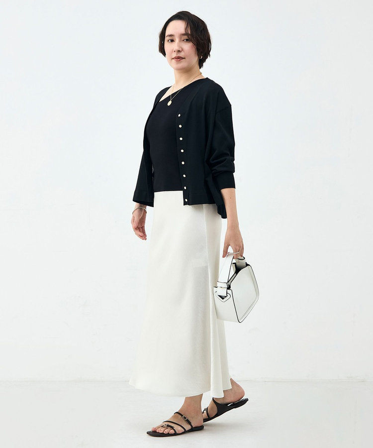 《手洗い可能》アシメントリーカップ付きタンクトップ