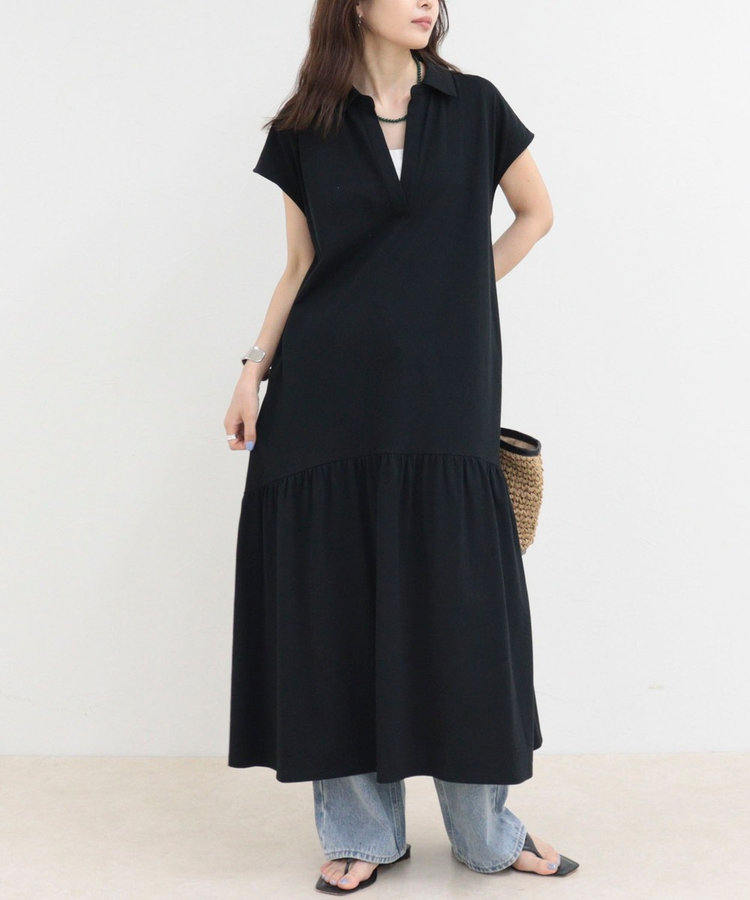 ［WEB限定 SPECIAL SALE！］ドライタッチ天竺ワンピース