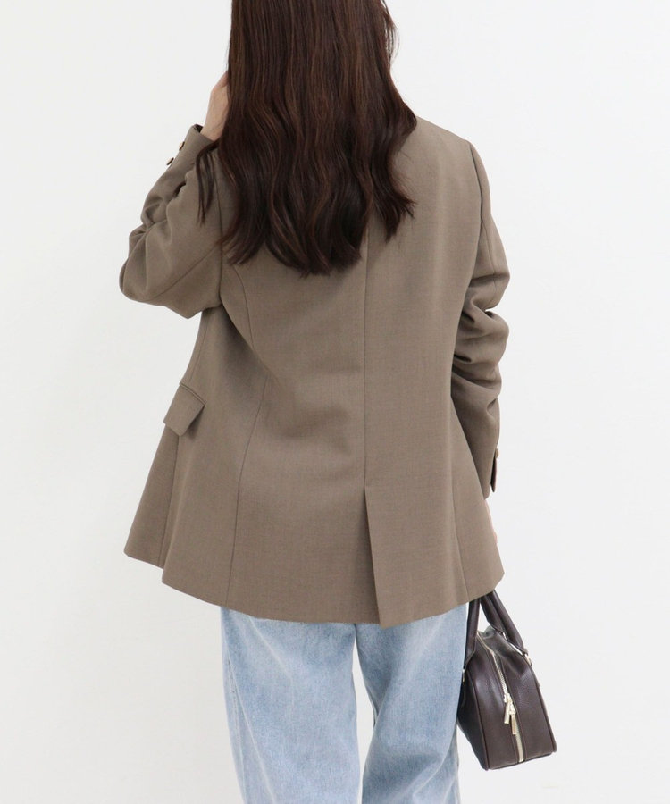 【定番人気をアップデート】ダブルブレストジャケット