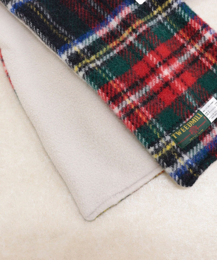 【TWEEDMILL/ツイードミル】別注カラーウール×フリースリバーマフラー